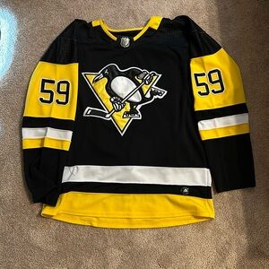 Pittsburgh Penguins Jake Gentzel hockey jersey size 52